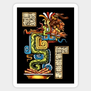 Mayan Vision Serpent Sticker